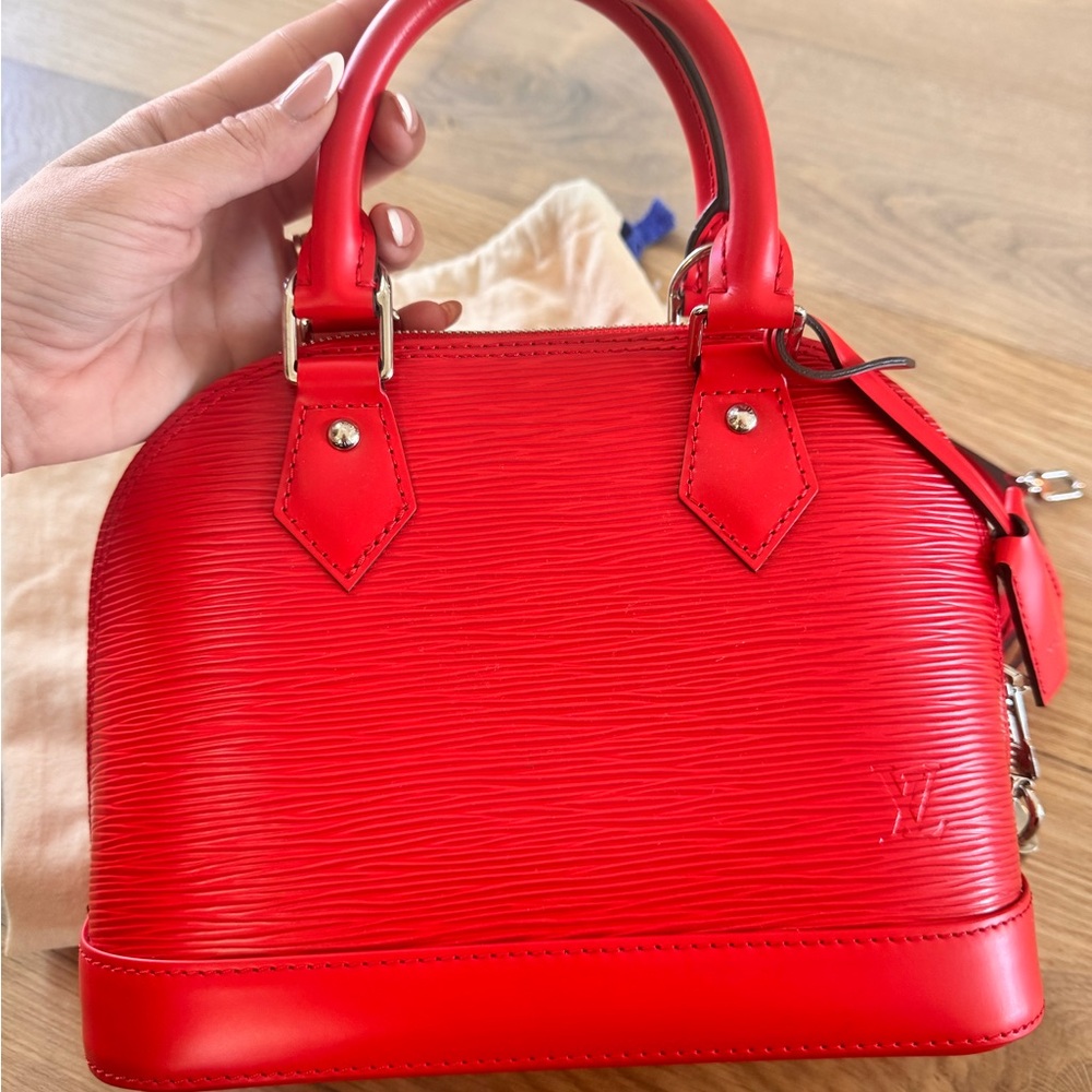 Louis Vuitton Alma BB Epi Leather Poppy Red - Picture 4 of 12